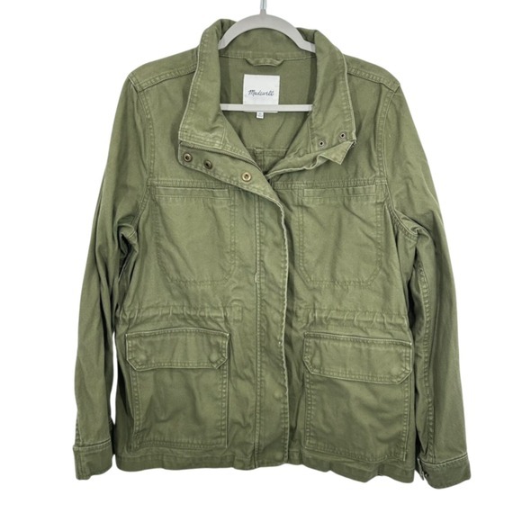 Madewell Jackets & Blazers - Madewell Olive Green Utility Jacket